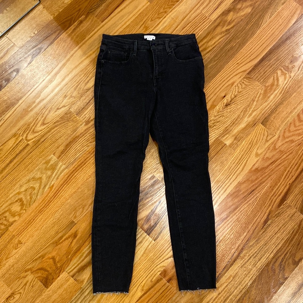 Good American Black Skinny Jeans